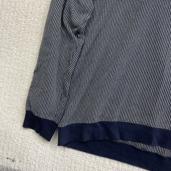 Vintage Y2K Mark Ecko Cut & Sew Pullover Sweater Men’s M Pocket Blue / White - Picture 6 of 14